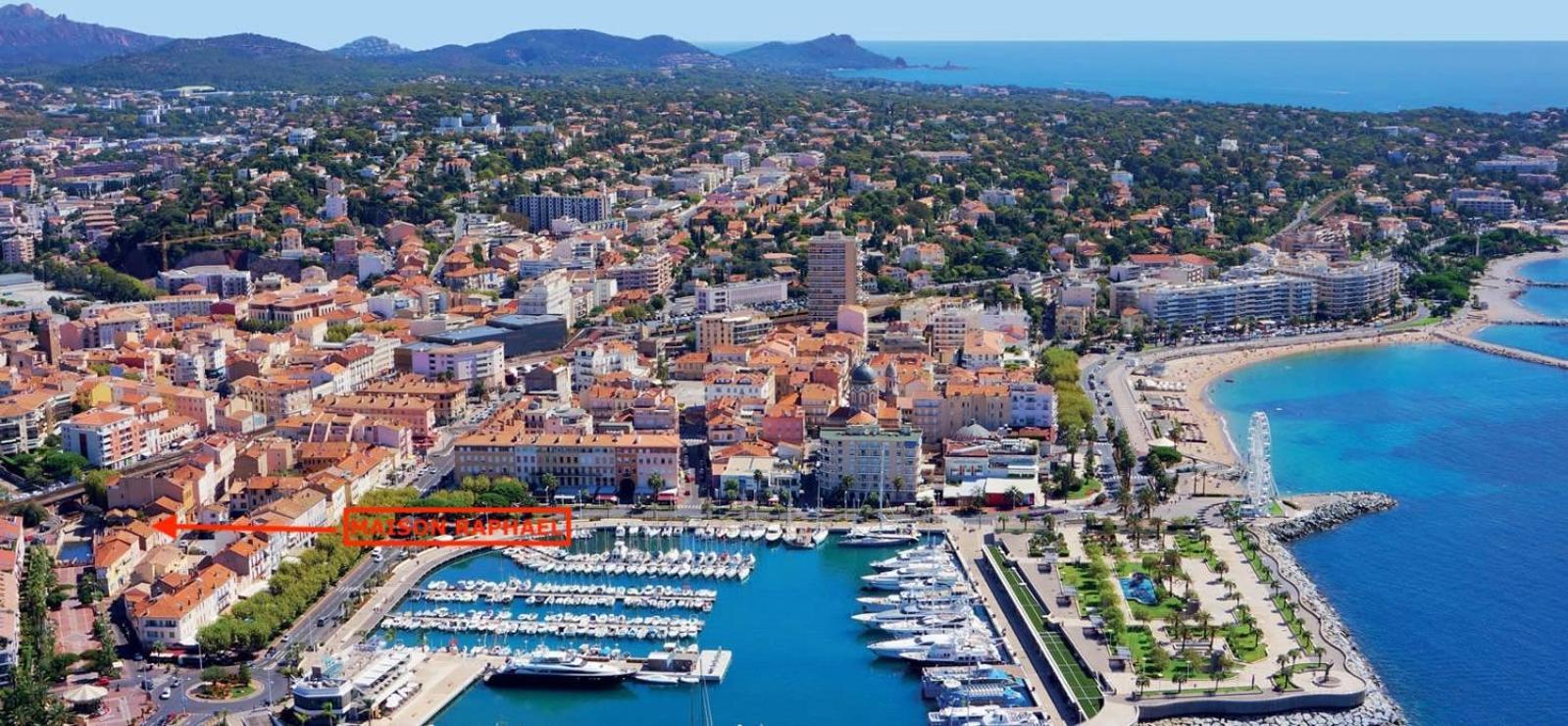 Studios Raffines Avec Terrasses - Plages, Ville Et Gare A Pied - Maison Raphael Saint-Raphaël Eksteriør bilde
